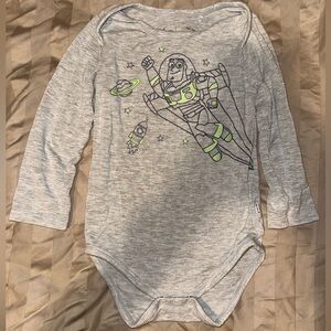 Little Sleepies Play Disney Buzz Lightyear Onesie Bodysuit Size 18-24 Months